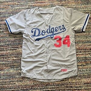 Fernando Venezuela Dodgers Jersey